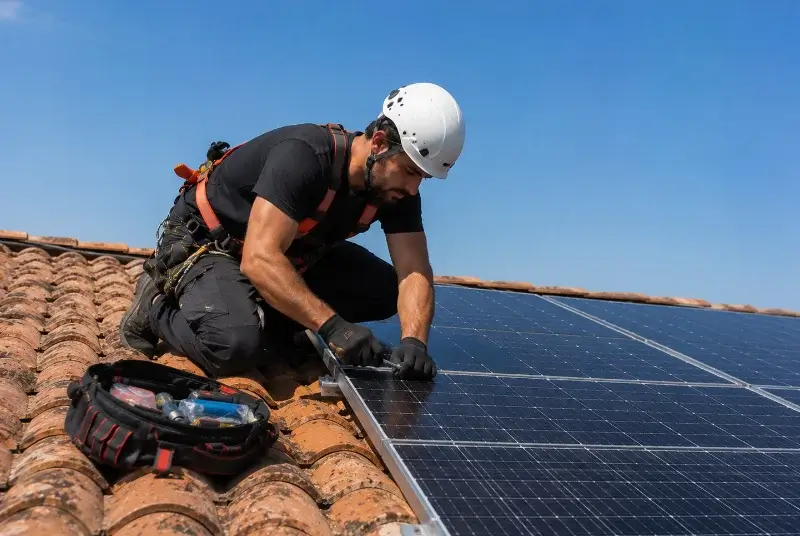 Maintenance et monitoring de panneaux solaires à Thiviers